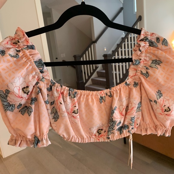 Agua Bendita crop top size small NWT - Picture 6 of 7